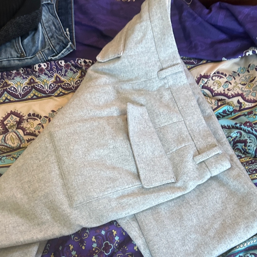 Express Heather Gray Chinos - Picture 5 of 10